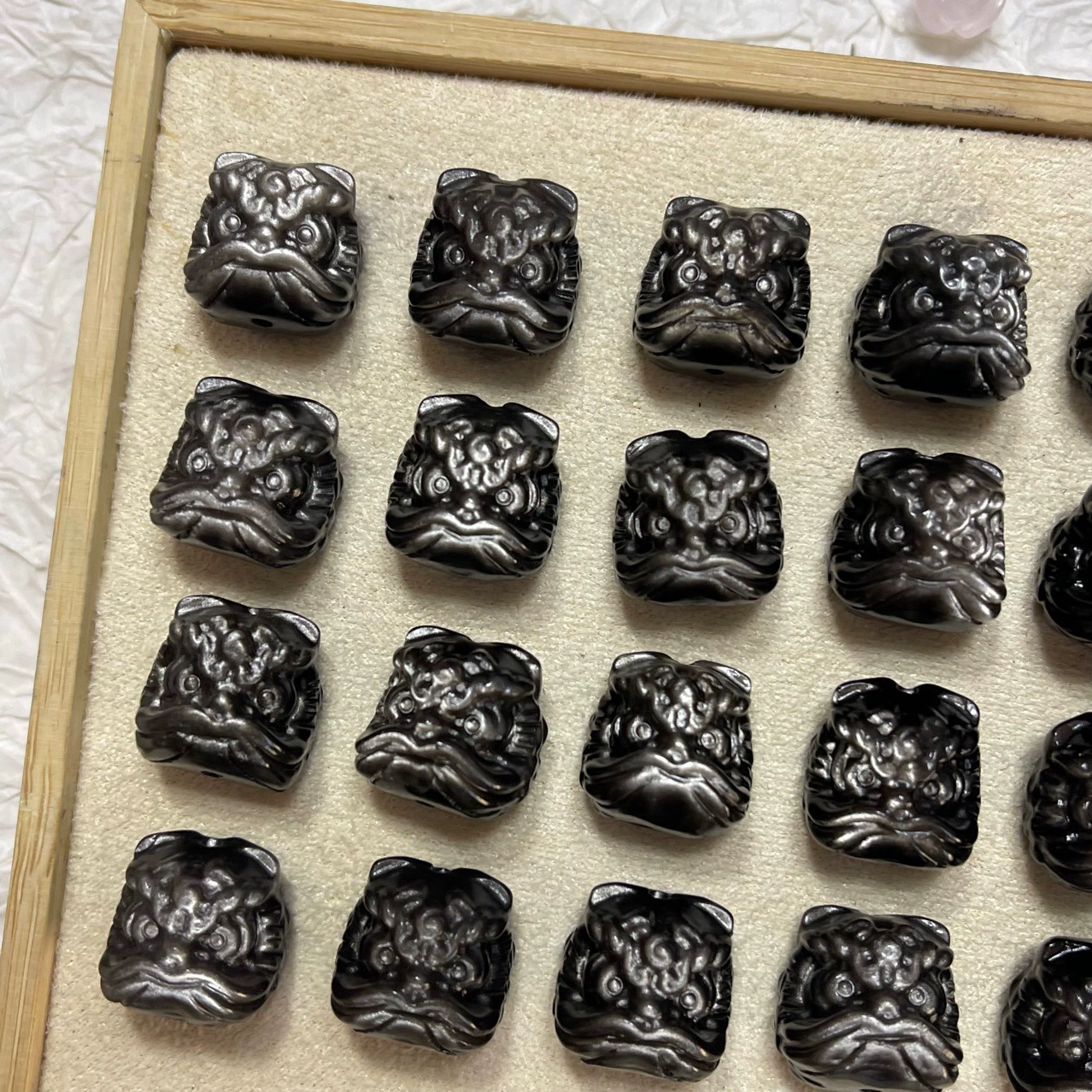 Натуральный серебряный камень Jinyao каменная резьба