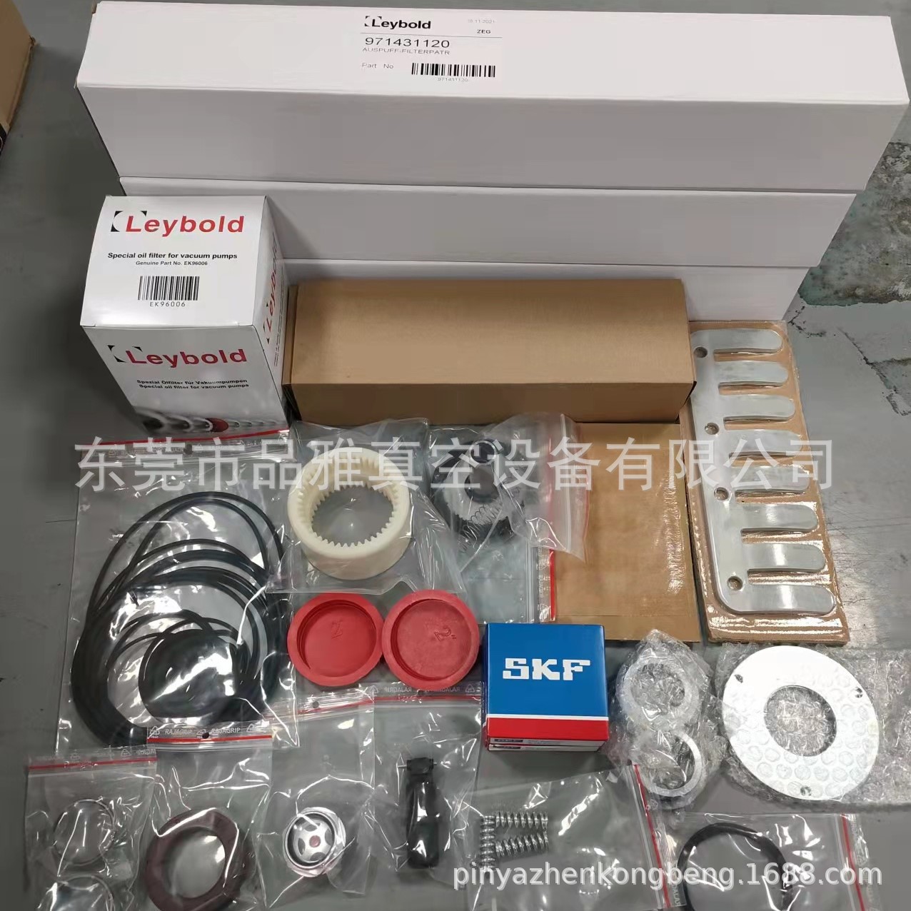 现货销售Leybold 莱宝干式真空泵SP630迷宫式密封套件EK110000825