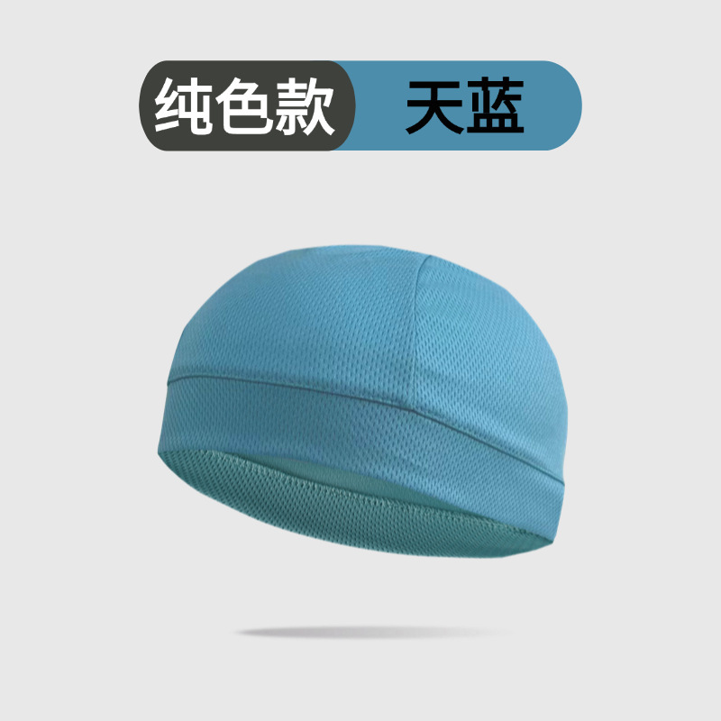Seco rápido sombrero de piel de melón turbante deportivo transpirable de verano al aire libre protector solar forrado sombrero deportivo de bicicleta