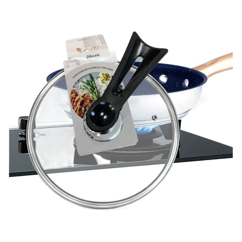 Оптовая продажа, крышка из закаленного стекла, G-образная прозрачная 4 мм, утолщенная бытовая пароварка, кастрюля для супа, электрическая кастрюля, крышка для запеканки, ступенчатая кастрюля