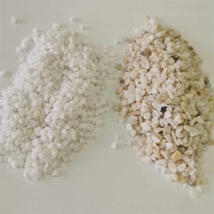 湖南周边地区石英砂水处理滤料垫层 防腐喷砂除锈 盛世净水