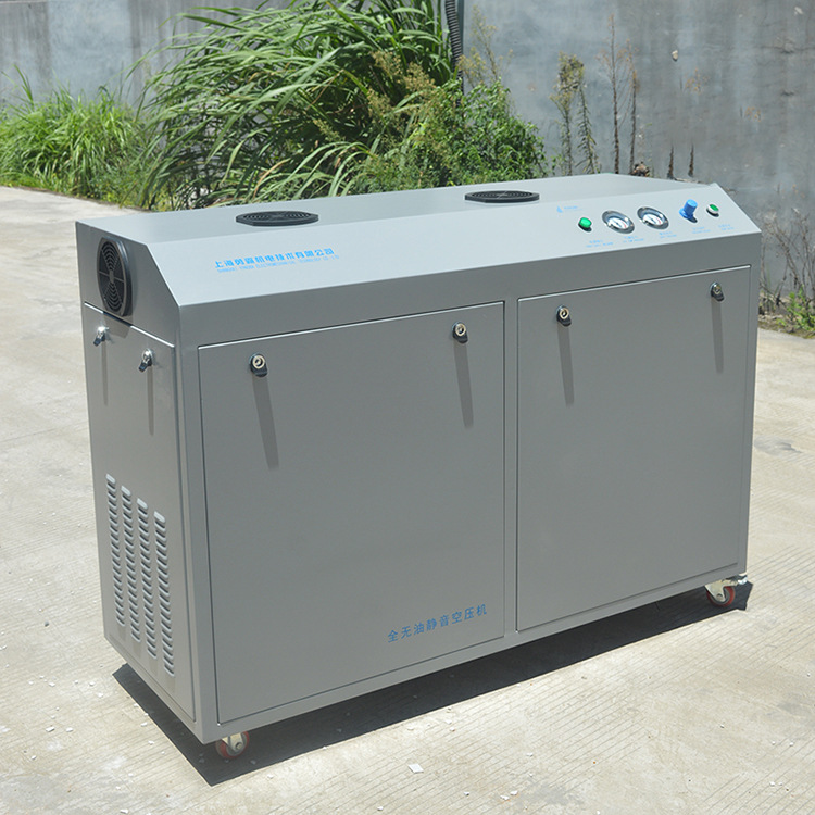 6KW实验室大排量活塞式静音空压机YB-WWJ1000