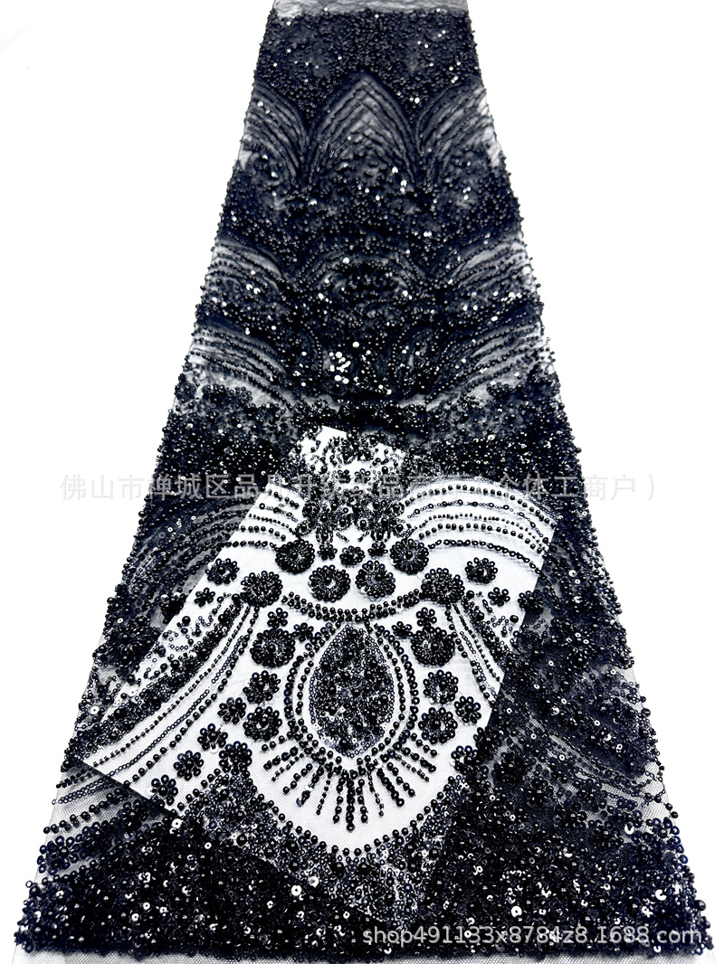 Nuevo vestido de novia de moda vestido de cena de moda tela de perlas brillante comercio exterior transfronterizo al por mayor
