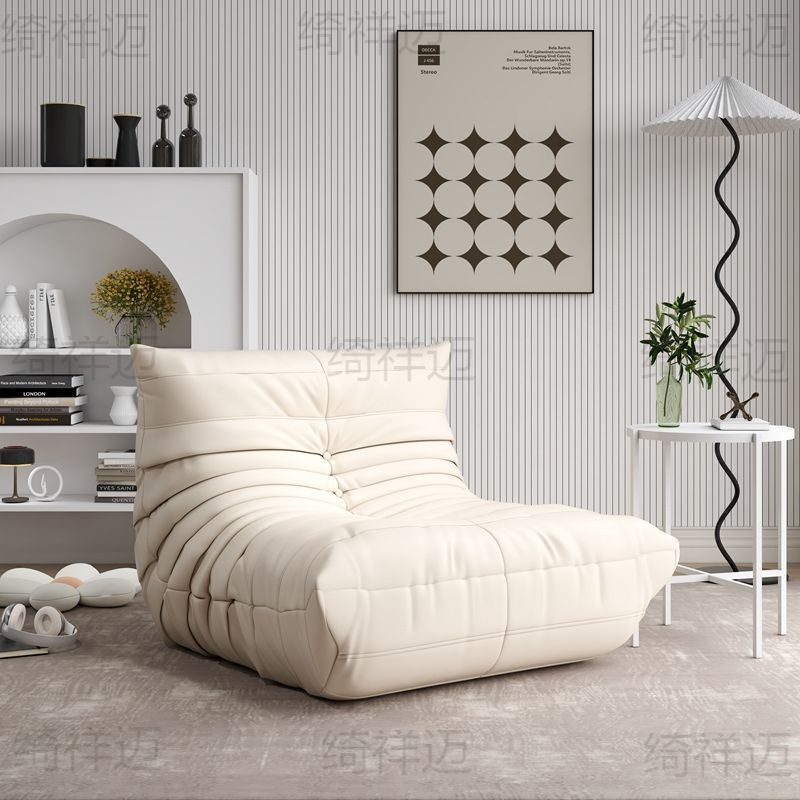 El sofá perezoso oruga puede acostarse y dormir sofá enorme balcón sofá individual tatami sillón dormitorio sofá pequeño