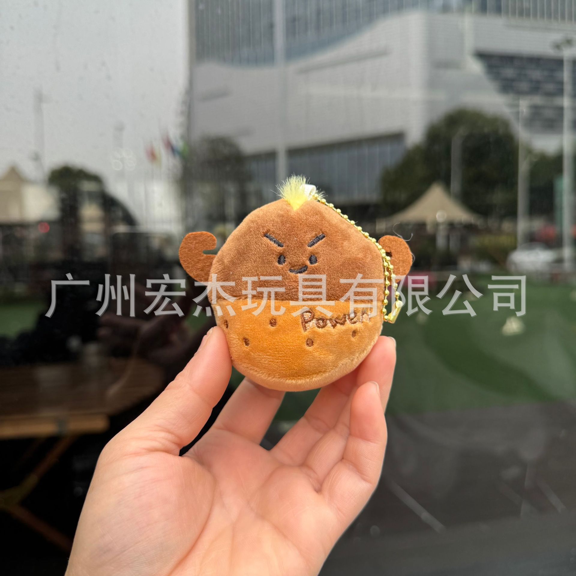 现货趣味蔬菜系列美食批发板栗毛绒玩具公仔包挂件电玩城抓娃娃机