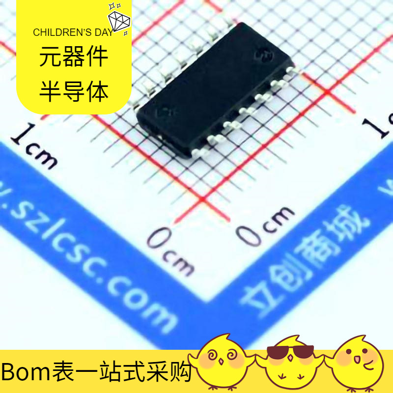 BOM配单 SN74HC74DR SOIC-14逻辑器件触发器