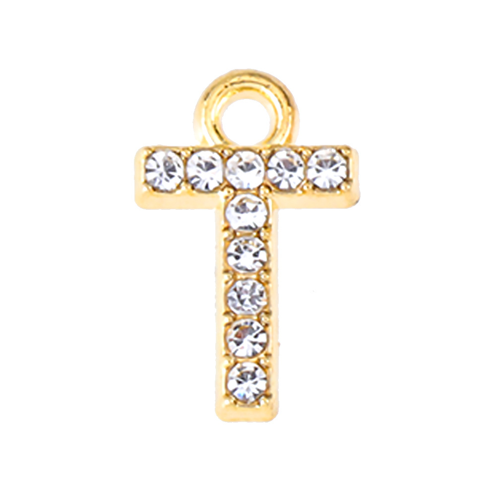 53g Weight Pendant Jewelry Making Type 13mm Jewelry Making Size Artificial Diamond Inlay Material DIY Jewelry Accessories Classification 50 PCS/Package Quantity Alloy Material Letter Pattern Plating Design Elegant, Simple Style, Streetwear Style 50 PCS/Package 13mm Alloy Artificial Diamond Letter Pendant 26