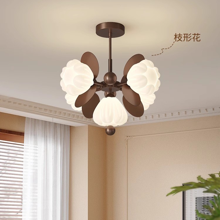 [Estrictamente seleccionado] Arte creativo minimalista Estilo antiguo francés 2025 nuevo lirio de los valles flor protección ocular habitación para niños dormitorio