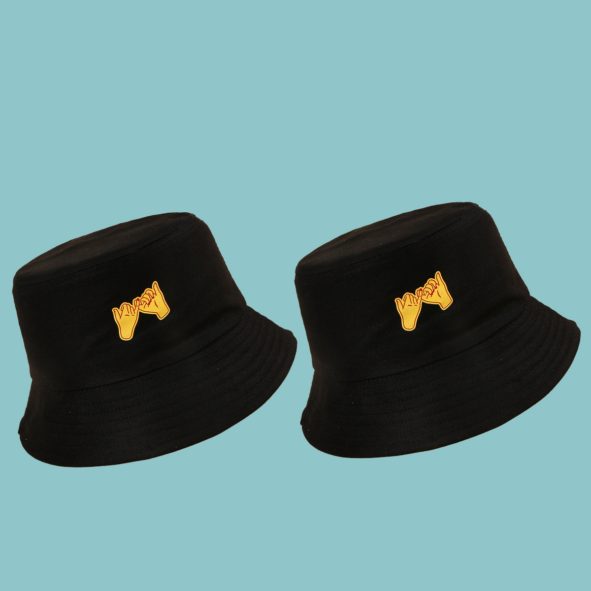 New Korean Fashion Wide-brimmed Sun-proof Basin Hat display picture 1