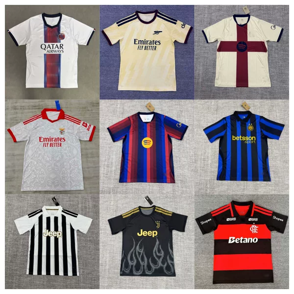 2627 Football Real Madrid Jersey Paris Arsenal Barcelona Manchester City Inter Milan Marseille Chelsea Riyadh Football Uniform