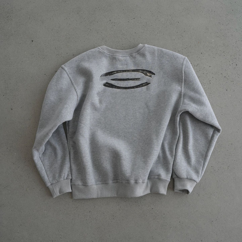 レトロなゆったりスタイルの欧風Kプラスベルベット素材のベーシックなラウンドネック刺繍入り文字入りフリースプルオーバースウェットシャツ、メンズファッション、カップル向け、男女兼用|undefined