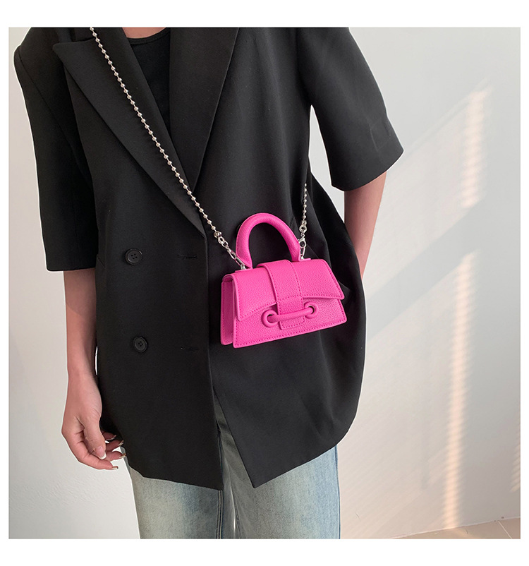 Women's Mini All Seasons Pu Leather Classic Style Handbag display picture 2