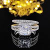 Design advanced ring, European style, high-quality style