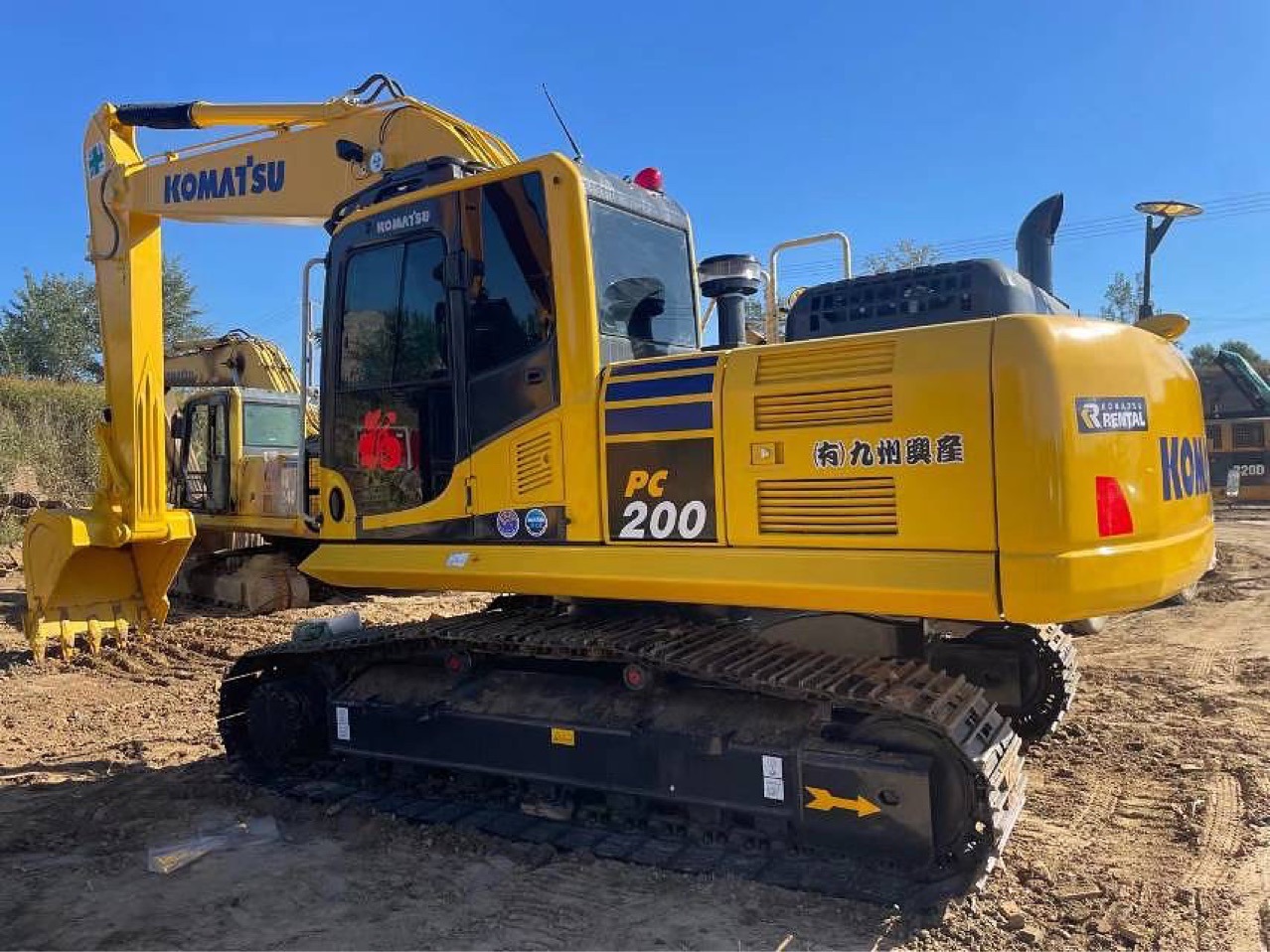 Exportación de comercio exterior perenne SY215 excavadora Komatsu 200 - 8 excavadora