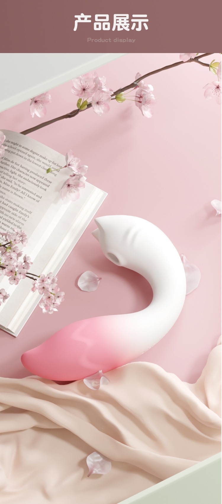 Galaku Little Fox Elf Remote Control Wearable Egg with 12 Vibration Modes — detail image 17