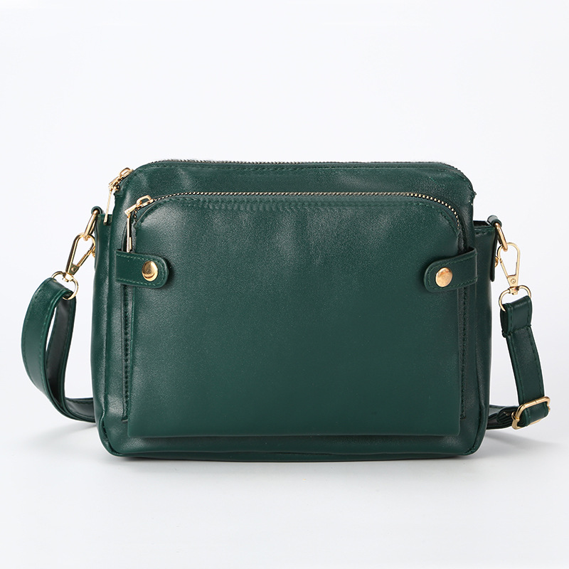2024 vintage crossbody bag, grand square bag, solid color shoulder bag_voghion.com