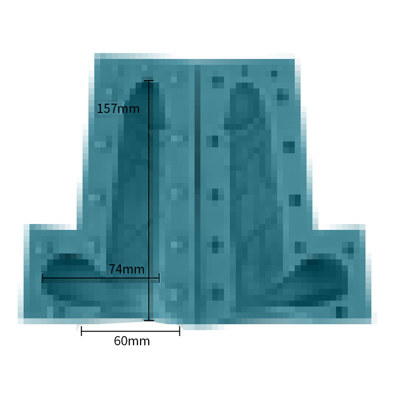 Amor divertido qu masculino Órgano femenino JJ segundo hijo fondant cake chocolate jabón para hornear molde de silicona