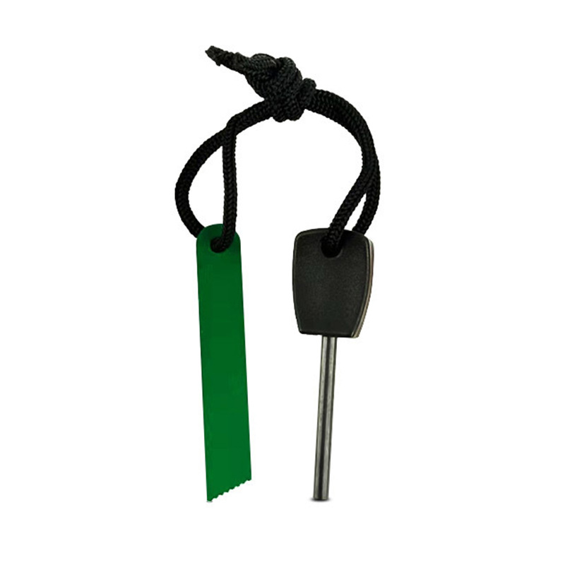 Versión de alta calidad que acampa PSK supervivencia abierto MINI tamaño pequeño MINI Firestone tira de magnesio toma de fuego impermeable varilla de magnesio 20g