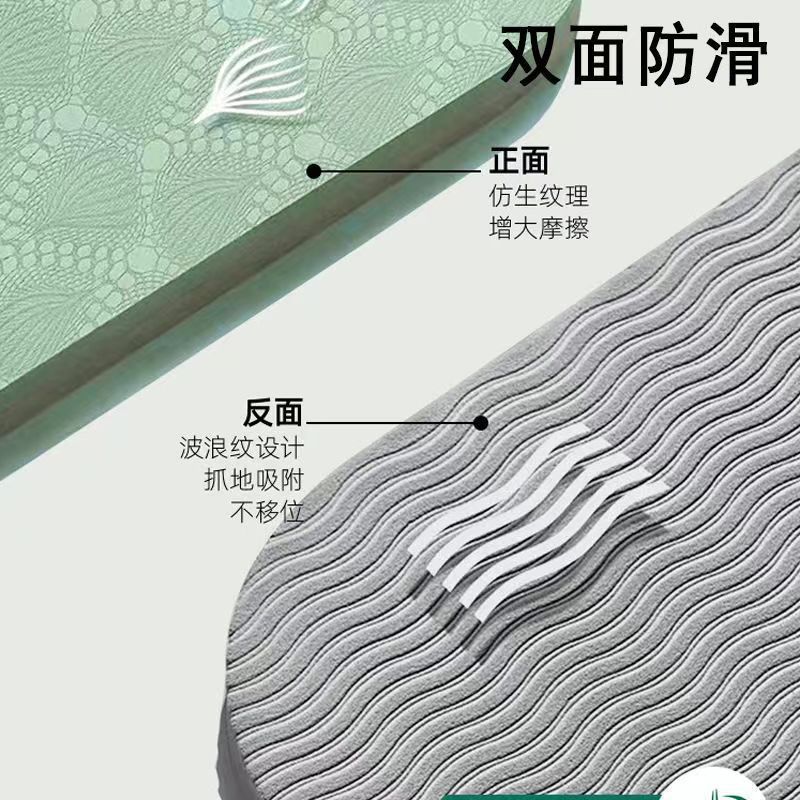 折り畳み式ヨガマット携帯型厚手滑り止めフィットネス家庭用マット学生昼寝滑り止め児童昼休みマット|undefined
