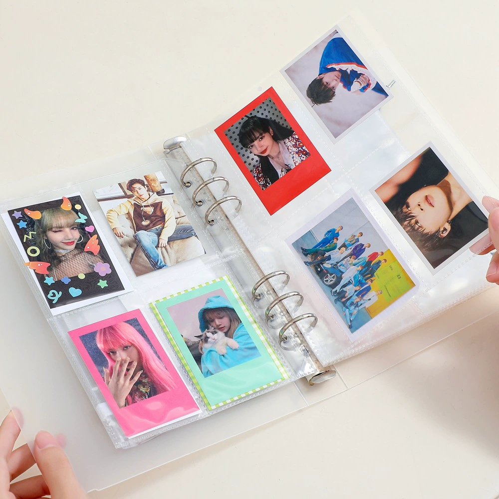 Photo Album (Polaroid) A5 Matte, 3-inch Card Pockets, Korean Style Tear-off Pages