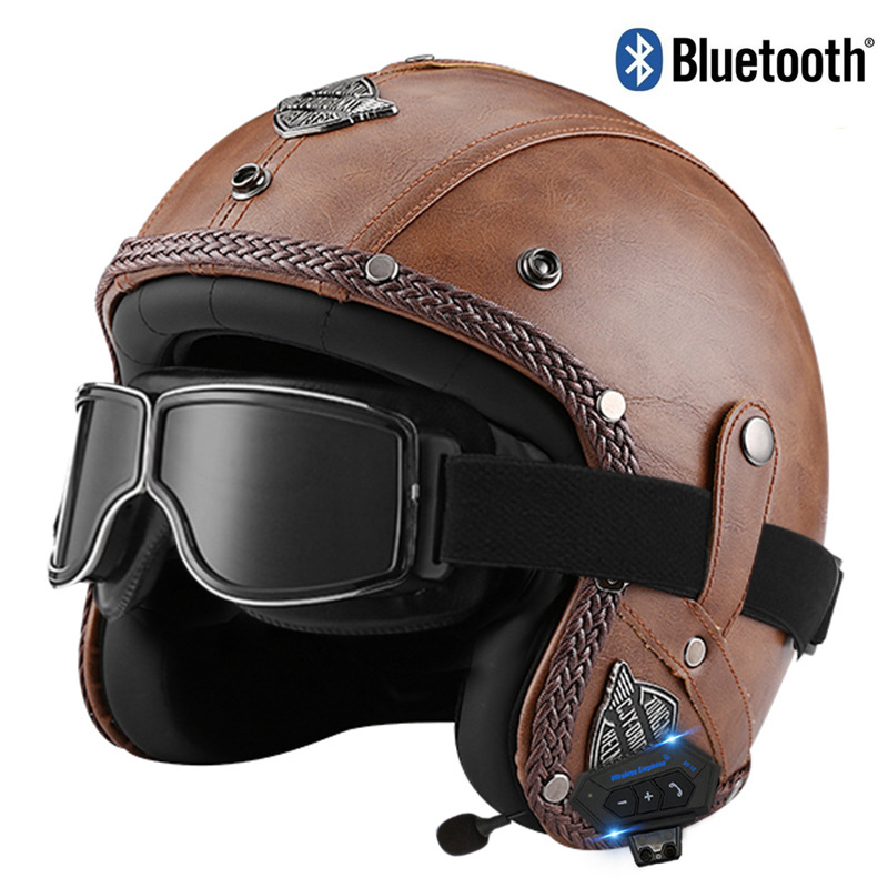 다크 다크 브라운 스퀘어 레트로 미러 블루투스