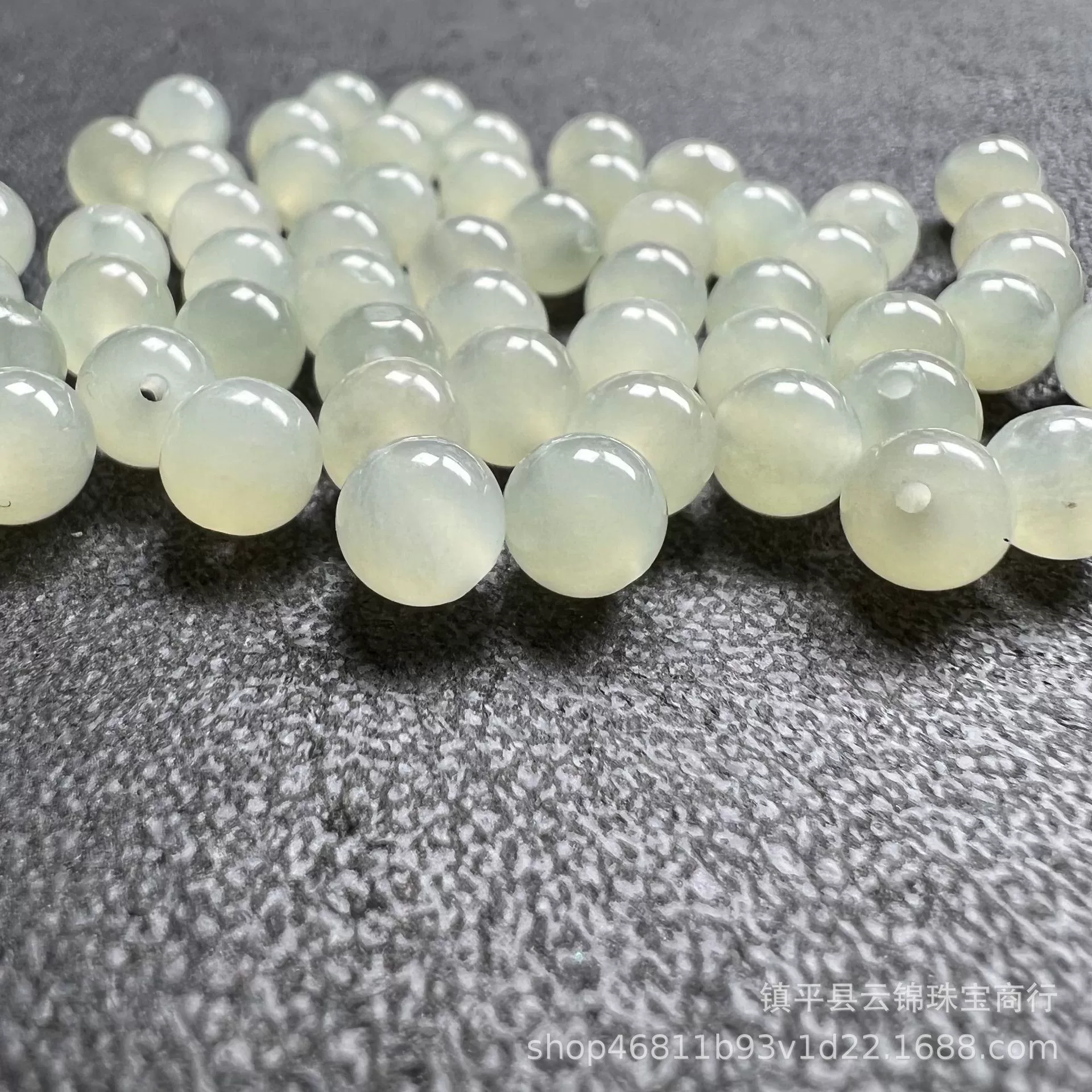 Натуральный Хетиан Юцин Водяной Нефритовый Бусин Санбусы