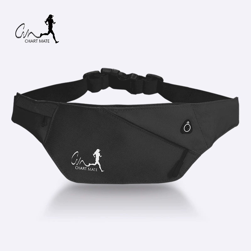 Ультратонкая Спортивная поясная сумка унисекс для бега, Водонепроницаемая дышащая скрытое отделение для чайника, поясная сумка для мобильного телефона