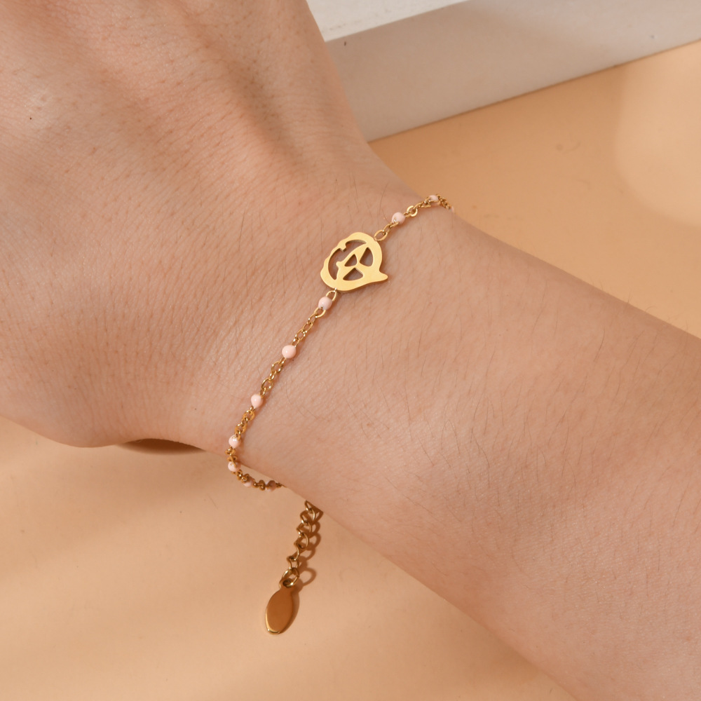 13g Weight Bracelets Classification 1 Piece Quantity Party, Festival Occasion Stainless Steel Material Halloween Festival Pumpkin Pattern Women's Gender Plating, Hollow Out Design Cool Style Style Cool Style Pumpkin Stainless Steel Bracelets In Bulk Stainless Steel Bracelets Halloween 11