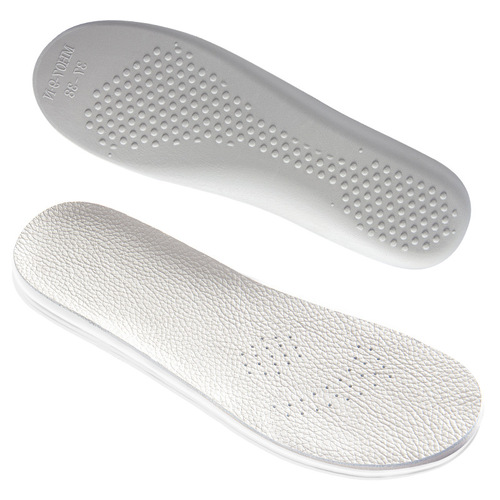 First-layer cowhide real latex insoles, super soft genuine leather men's and women's sports insoles, shock-absorbing, breathable, sweat-absorbent summer