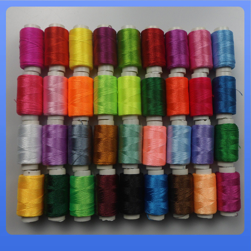 DX7L丝光线手工绣线绣花线十字绣鞋垫配线 苏绣刺绣冰丝线缠花线