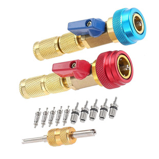 R134A R12 Valve Core Quick Remover Refrigerant High and Low Pressure Valve Core Quick Remover Tool Installer
