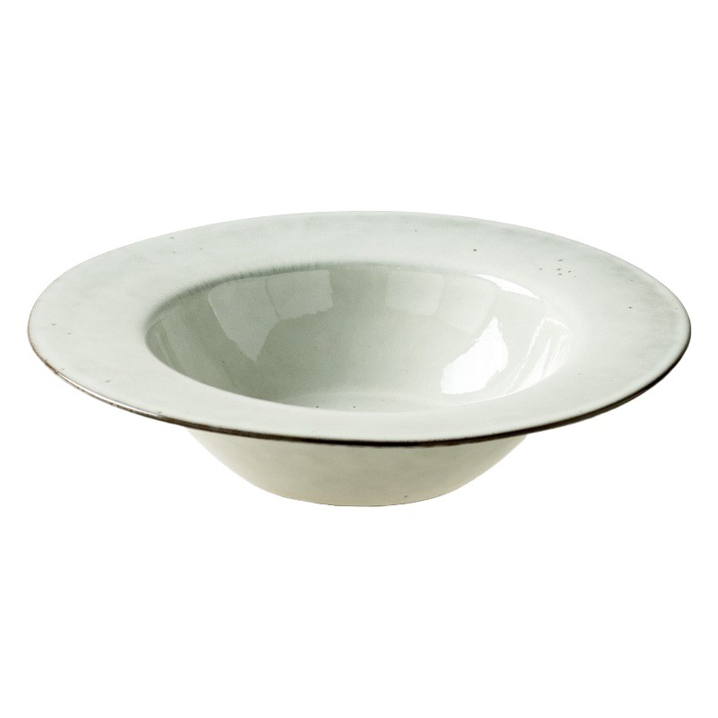 Sombrero de paja, cuencos y platos, colección grande, cerámica retro japonesa, postres occidentales, platos de sopa, bandejas de casa de familia, platos de ensalada al por mayor