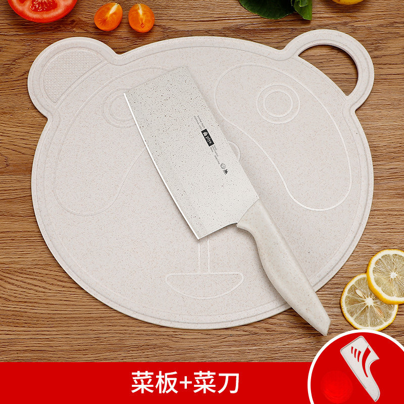 Kit de cuchillos para bebés, herramientas para bebés, cuchillos de cocina, tablero de cocina 2 en 1, cuchillo de cocina, tablero de corte de frutas