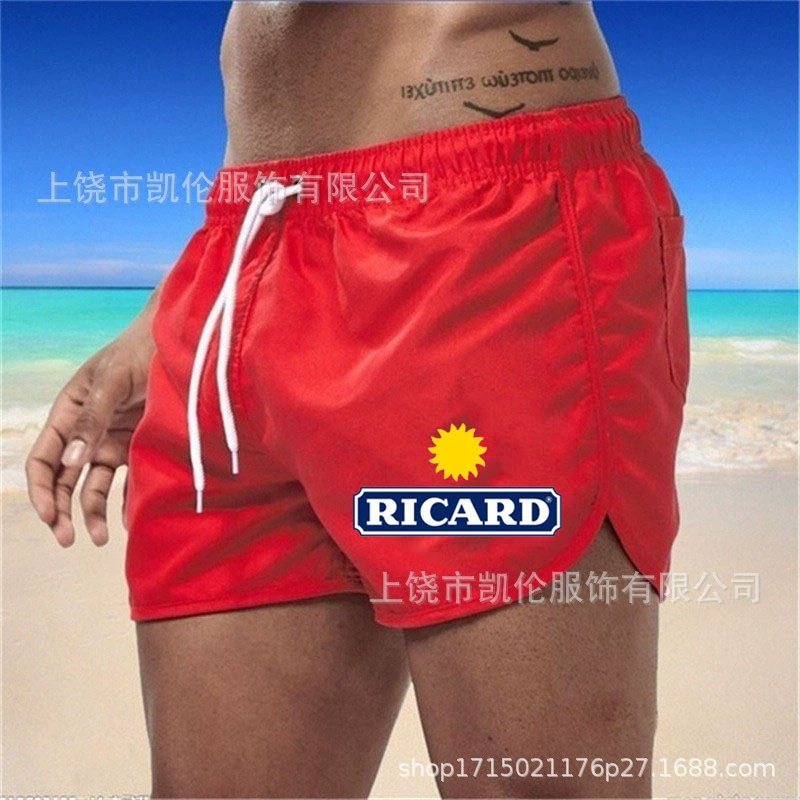 Модные пляжные многоцветные летние шорты, спортивные брюки, AliExpress, полиэстер