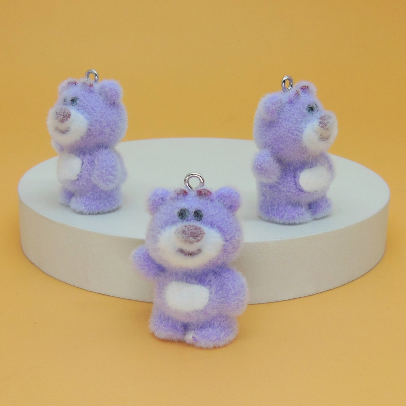 日本と韓国のかわいい植毛小動物ペンダント手作り DIY 携帯電話チェーンバッグペンダント植毛人形ジュエリーアクセサリー|undefined