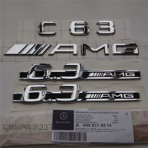 Mercedes-Benz W204 C180 C200 C260 C300 arxa emblemi, 6.3 AMG C63 üçün