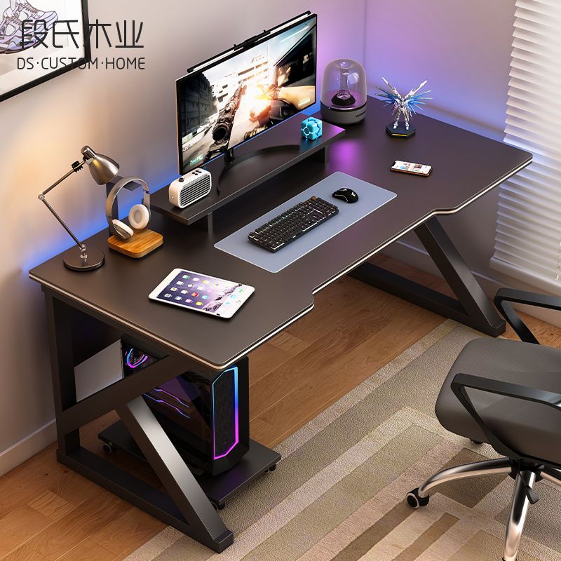 Computer Desk Desktop Simple E-Sports Table and Chair Home Desk Student Writing Desk Bedroom Table Workbench Office Desk