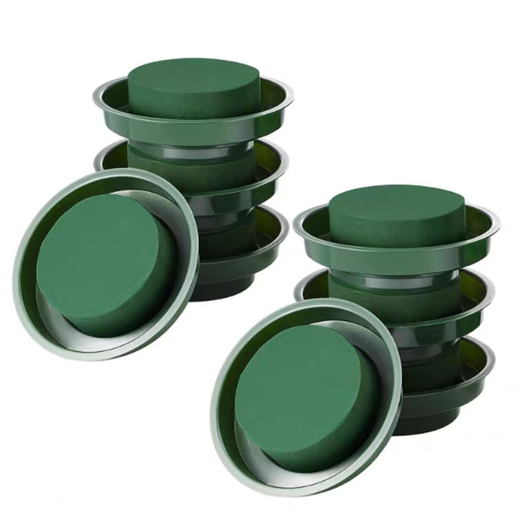 Flor Sombra boda lechón del coche Placa de flores con barro flor en forma de corazón bloque de barro melocotón corazón boda decoración del coche cabeza del coche flor lechón de barro