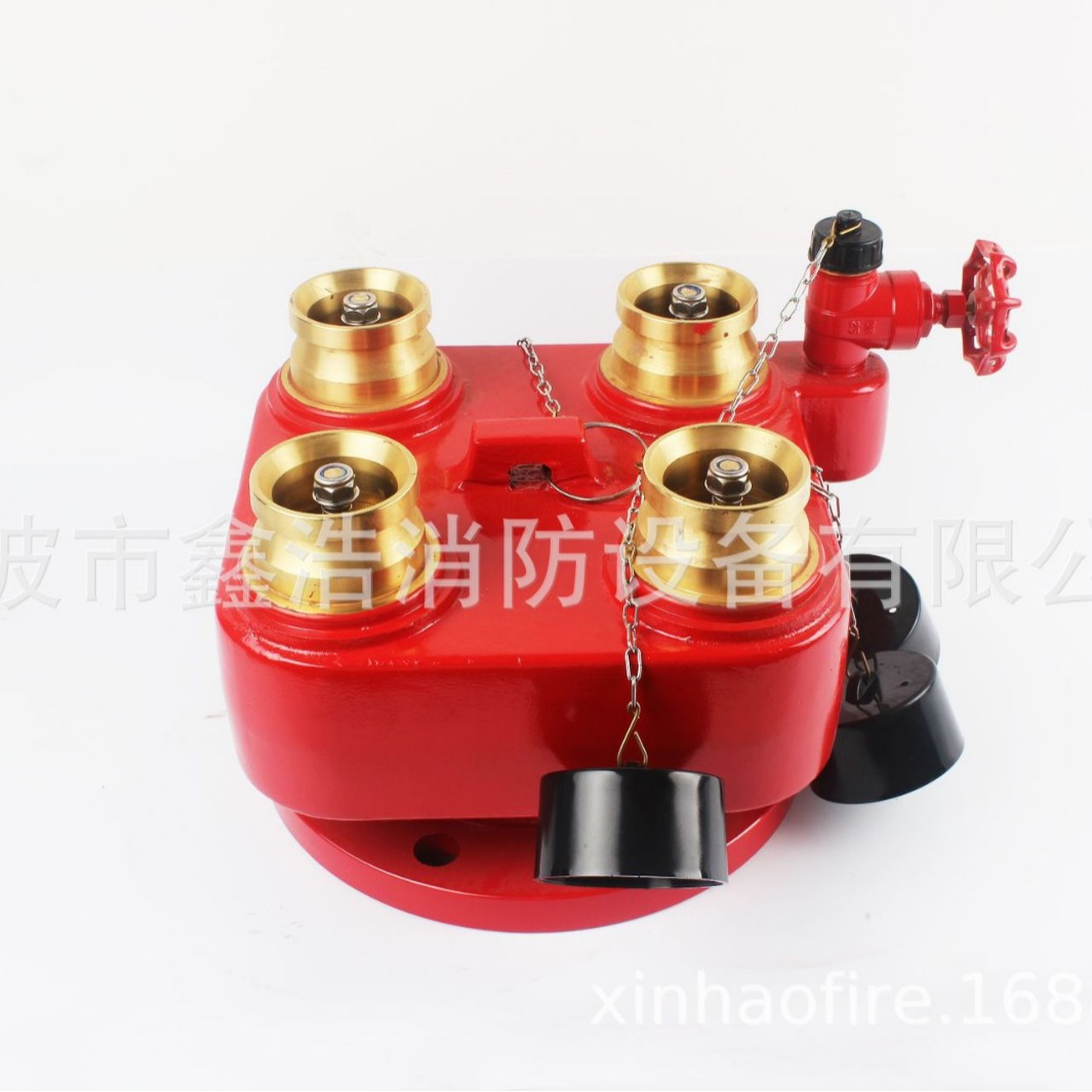 四孔分水器 四路集水器，四路分水器，DN150分水器