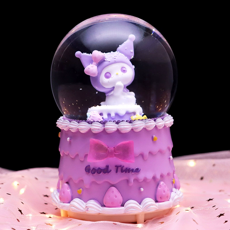 Cartoon music box, rotating rabbit
