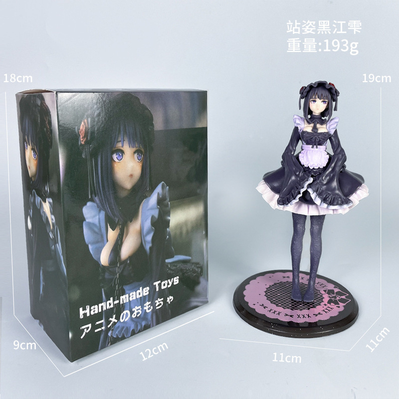 初音未来手办动漫水冰月美少女蕾姆花嫁穹妹二次元公仔模型摆件批|undefined