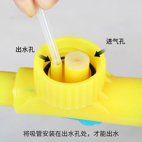 Manual cola bottle nozzle Garden watering sprayer Reciprocating sprayer Pull-out beverage bottle sprayer 