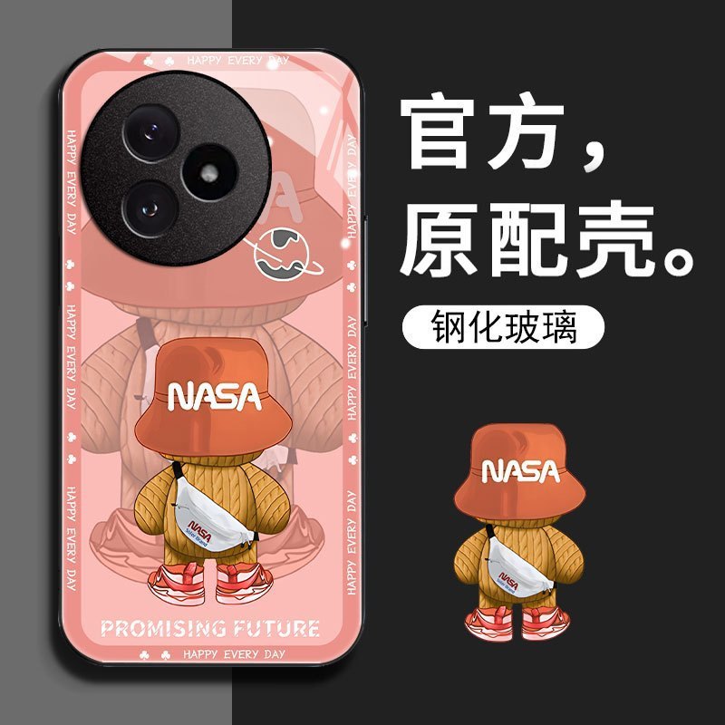 潮牌熊红米K80至尊版手机壳RedmiK80至尊版玻璃外壳新款防摔全包.|undefined