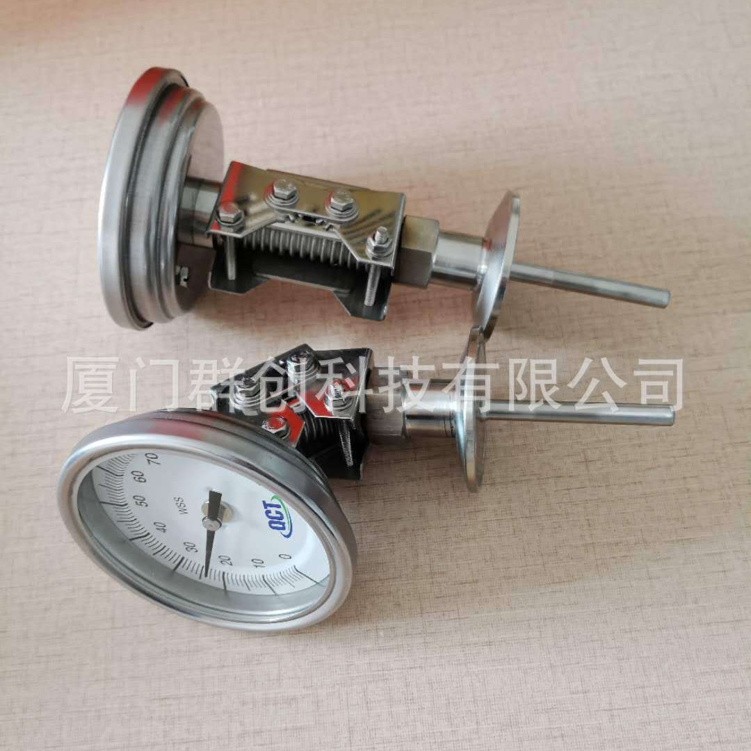 供应厦门METER-WANG品牌WSS卫生型双金属温度表(轴向、径向万向)