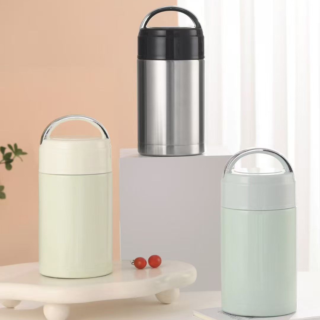 Braised Pot 316 Stainless Steel Vacuum Braised Pot Insulated Lunch Box Large Capacity Portable Soup Pot Braised Porridge Artifact