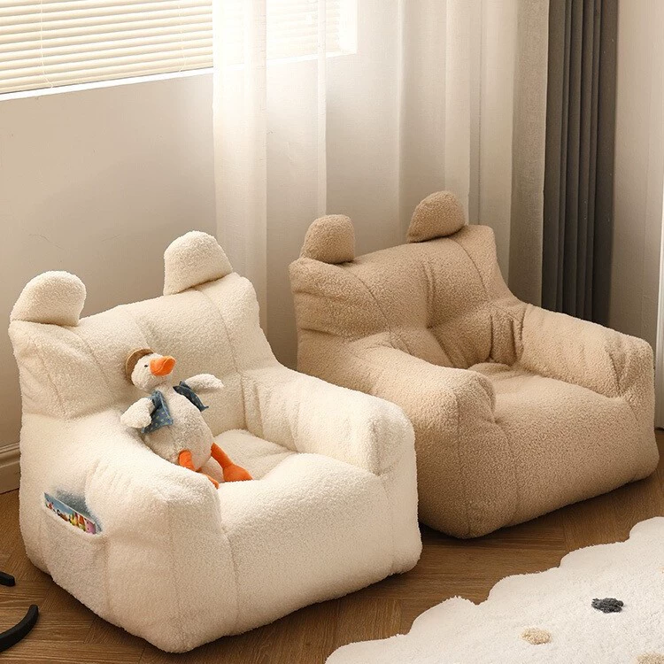 Детский диван может лежать и спать маленький ребенок диван один милый медведь диван мультфильм детское сиденье
