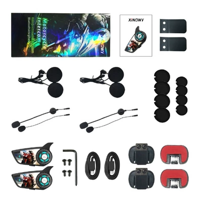 referee headset — Motorcycle Helmet Headset - xinowy-s8-pro-dual-pack