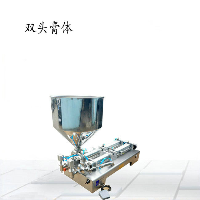 东北番茄酱膏体定量灌装设备芝麻酱膏体灌装机工厂直销上