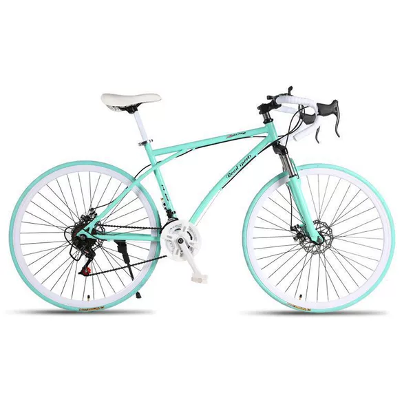 Upgraded 24-speed-30 rim double disc brake shock absorption-03-26 inch pneumatic tires