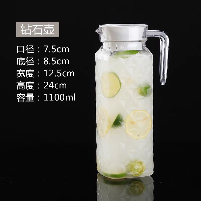 業務用アクリルジュースポット、ミキシングポット、ジュースストライプポット、PC耐熱飲料ポット、バーレストランコールドポット|undefined
